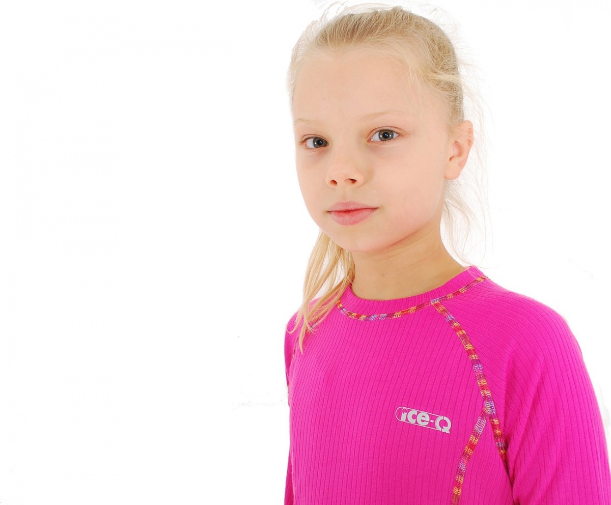 Juniorska bielizna termoaktywna Ice-Q Smart Kid Pink
