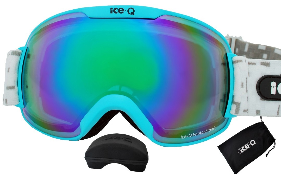 Gogle narciarskie Ice-Q Alta Badia-17 Photochromic OTG na okulary S1-S3