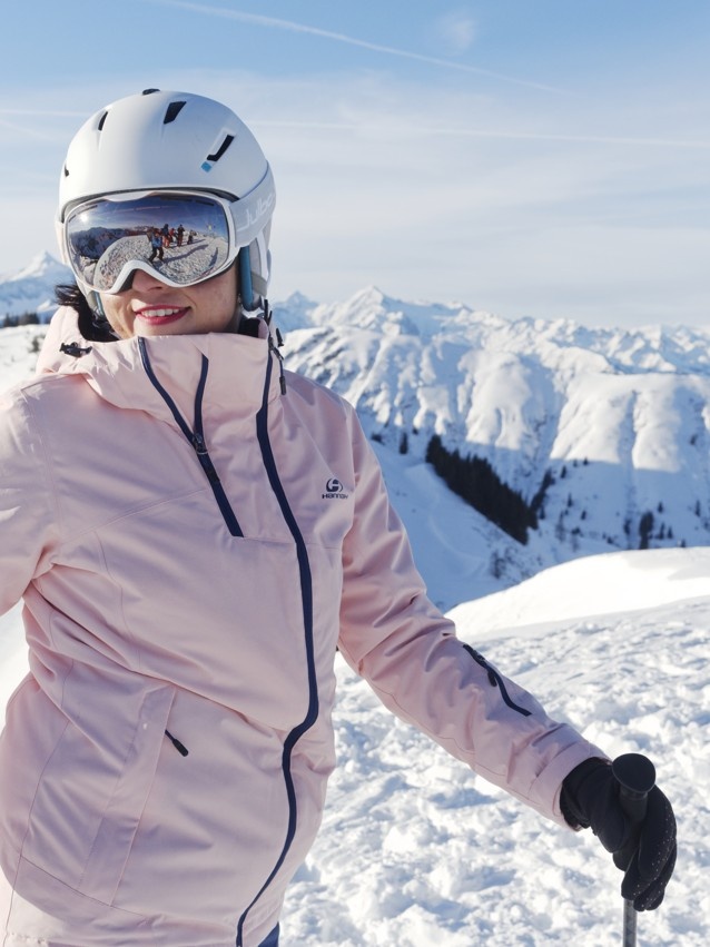 Damska kurtka narciarska Hannah Maky Seashell Pink 10000 mm
