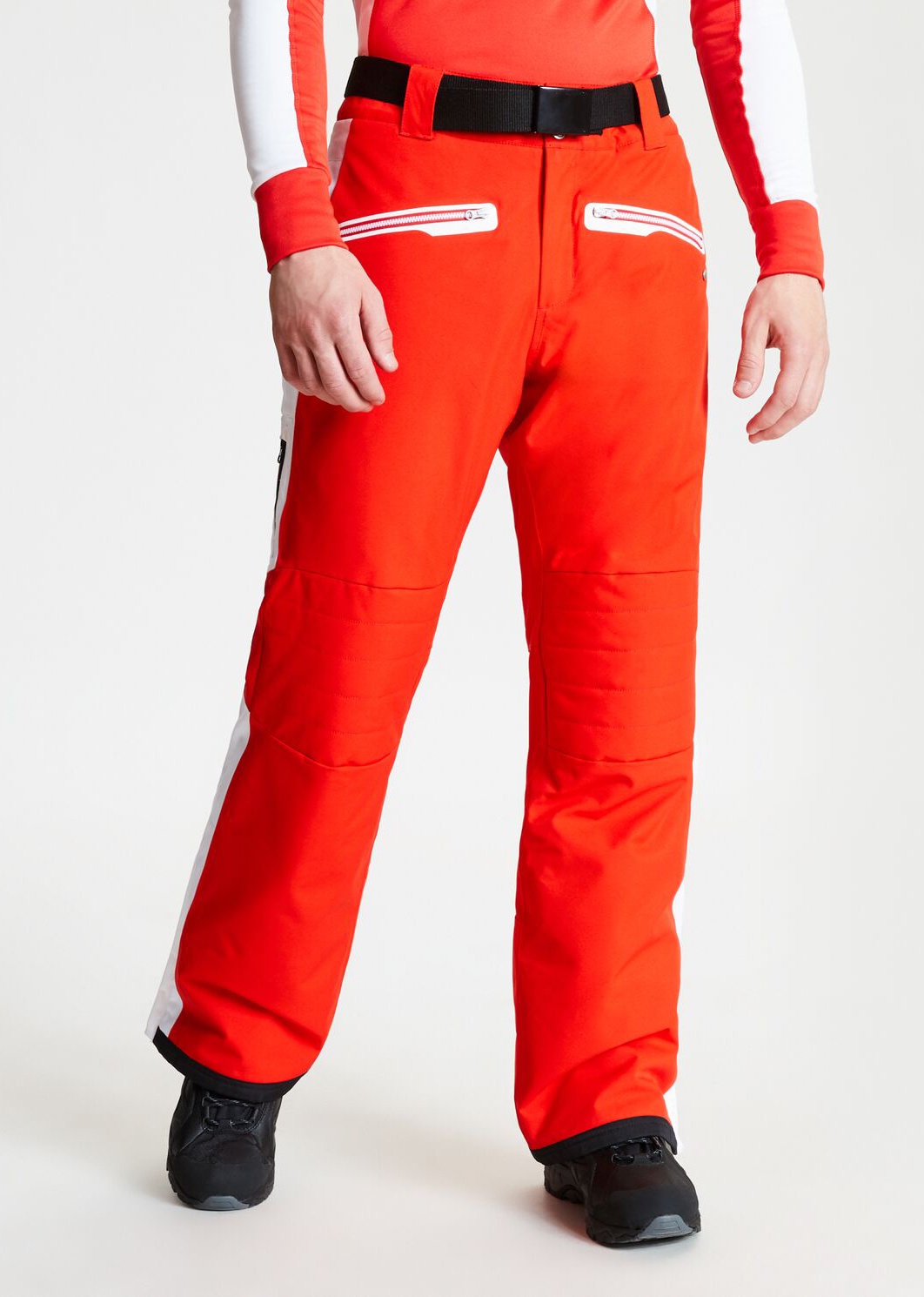 Męskie spodnie narciarskie DARE2B Charge Out Fiery Red 20.000 mm/h2o